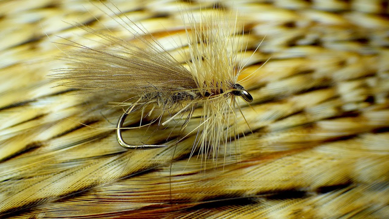 Tying a Basic Sedge/Caddis Dry Fly with Davie McPhail