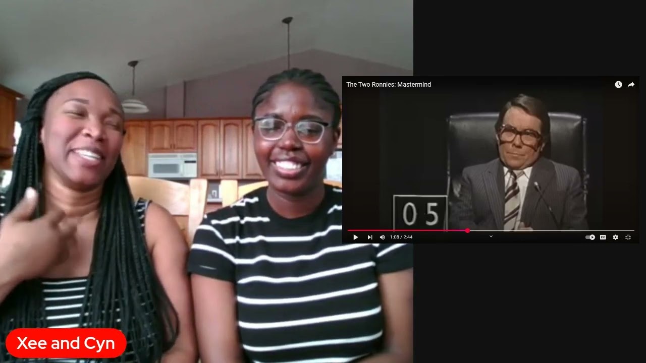 Americans React to Two Ronnies : Mastermind