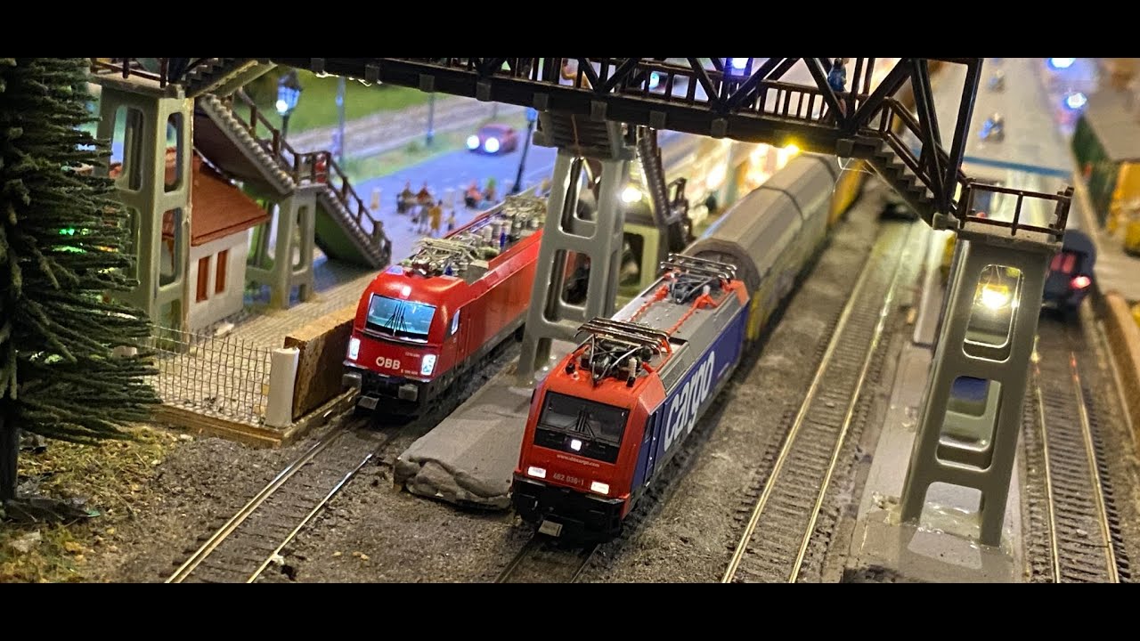Modellbahnausstellung MEKB 01.02 & 02.02.25, ÖBB / SBB Epoche VI, Spur N digital