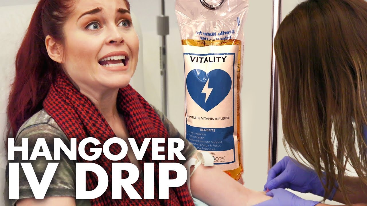Can IVs CURE Hangovers?! We Tried a Drip Detox (Beauty Trippin)