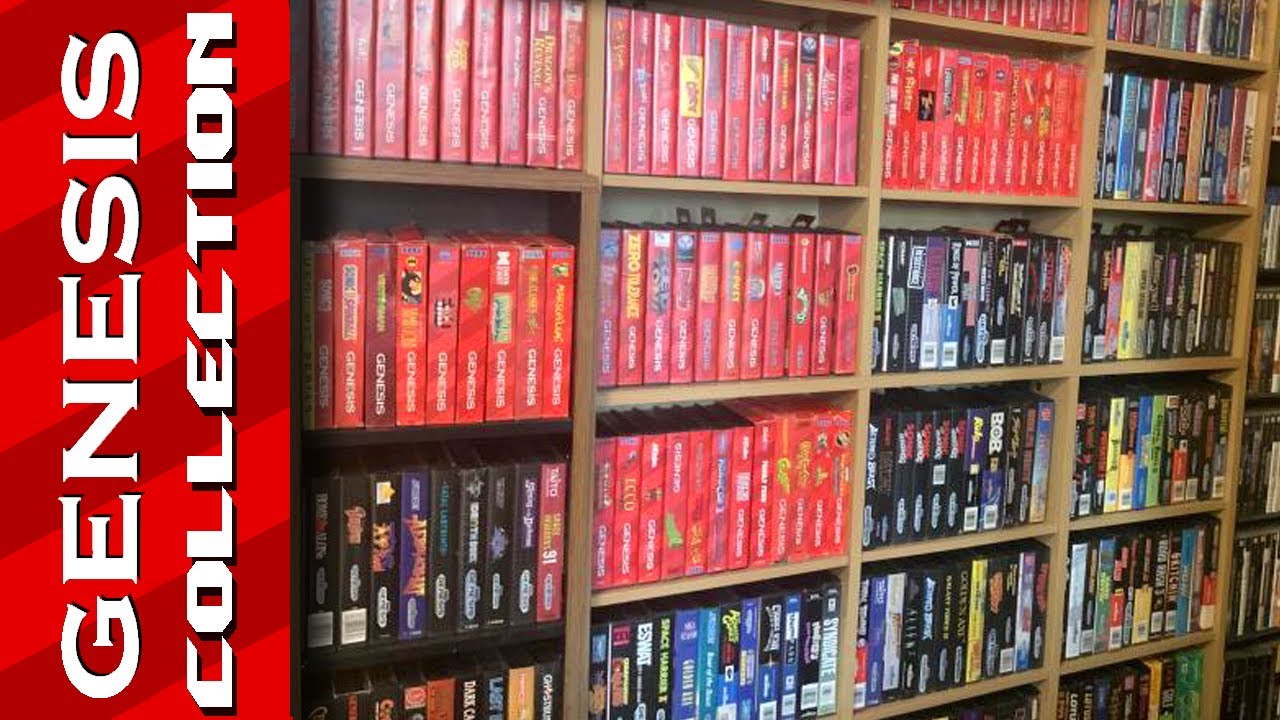 Моя коллекция Sega Genesis
