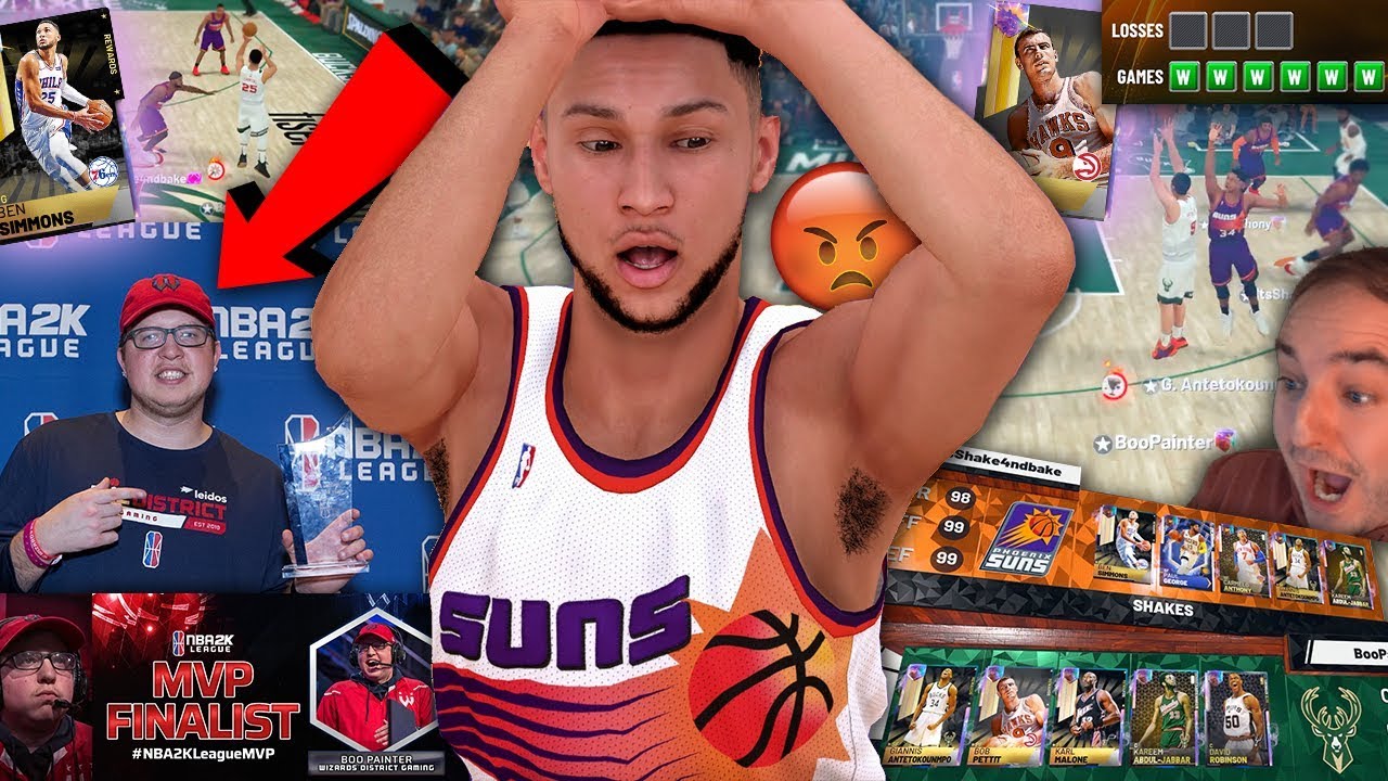 NBA 2K19 My Team FACING A PRO 2K PLAYER ON OUR 12-0 RUN? HE MADE THAT?!?!