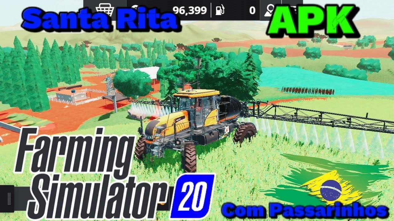 Fs20 Apk Mapa Santa Rita com sede modificada e muitos mods Brasileiro completo 🇧🇷  ⬇️⬇️⬇️⬇️