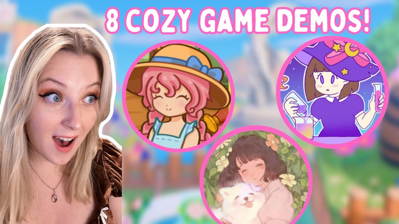 Давайте поиграем в БЕСПЛАТНЫЕ демо-версии игр Cozy!