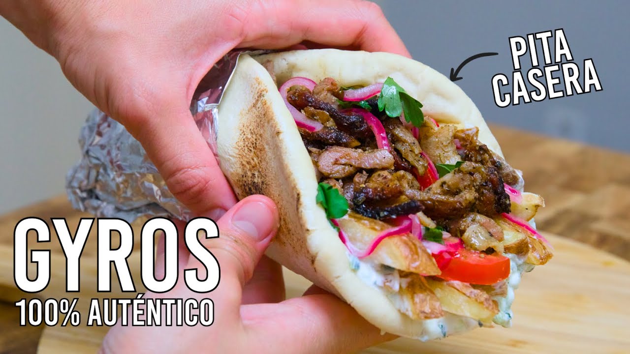 Cómo hacer GYROS como en Grecia (mejor que el kebab)