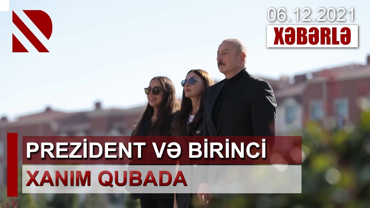 Prezident və birinci xanım Qubada