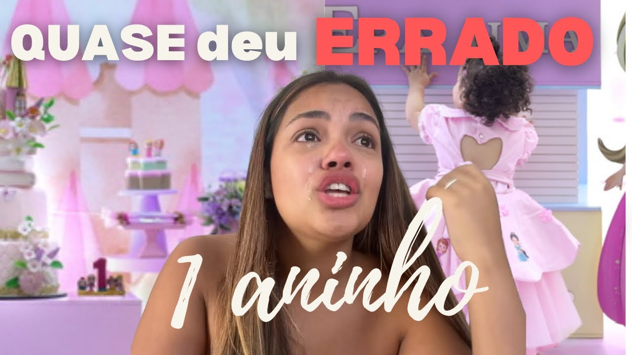 VLOG: PREPARATIVOS FESTA *1 aninho* 👑🎂💞 | centro de mesa, lembrancinhas, doces, vestido e muito mais