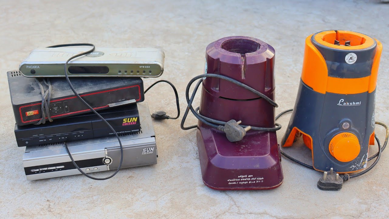 Awesome uses of old DTH and old mixer grinder