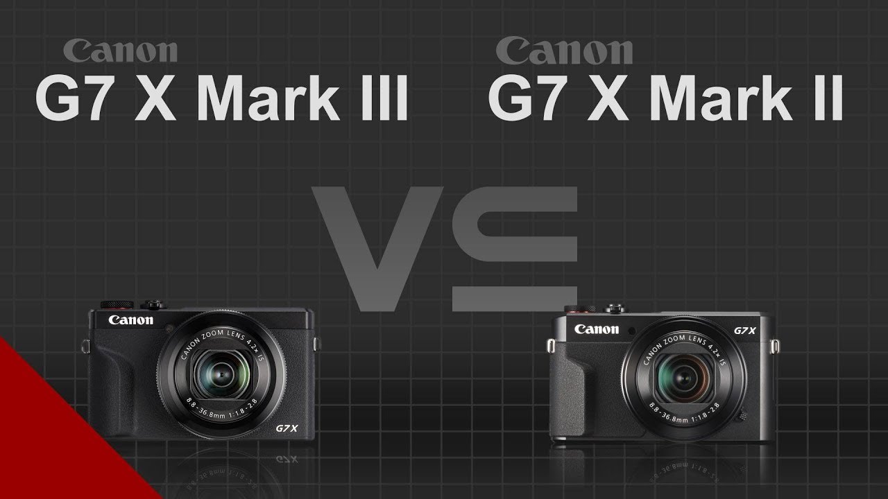 Canon PowerShot G7 X Mark III vs Canon PowerShot G7 X Mark II