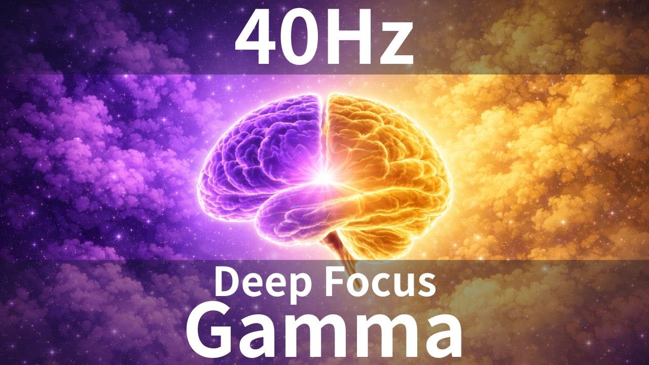Pure 40Hz Gamma Waves: Perceptual Null State (No Music)