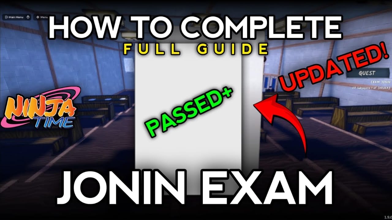 Reworked Jonin Exam Full Guide...