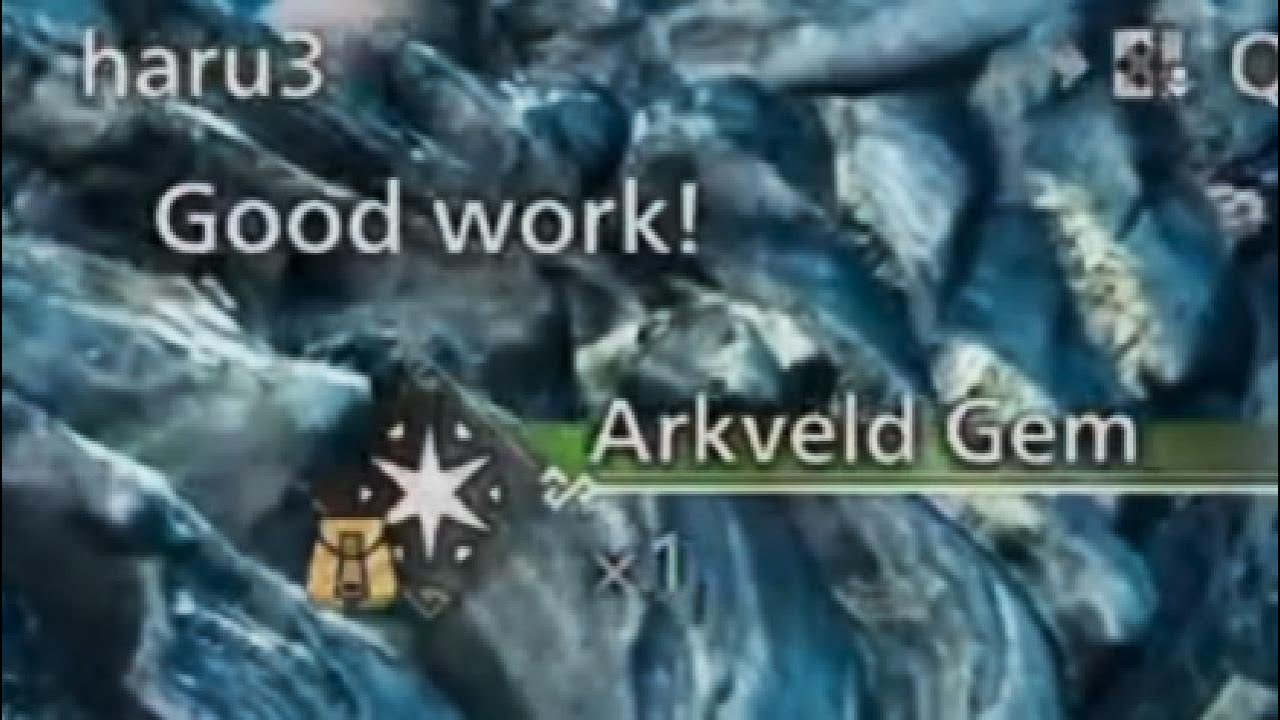 Monster Hunter Wilds Arkveld Gem Drop Location