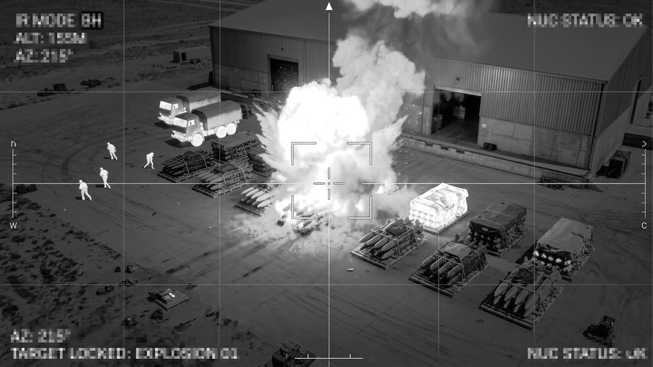 Just now! The US space agency reported destroying a secret missile cache in Iran