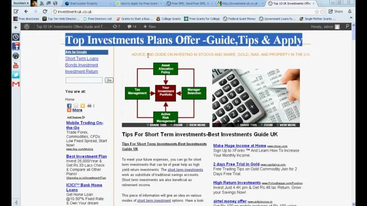 Active Investor With High Return Investments In Shares