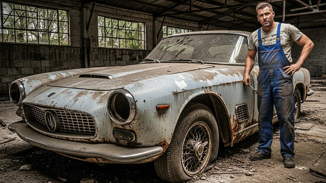 Asmr Car Restoration | 1960 maserati 3500 gt full restoration from rust to showroom classic