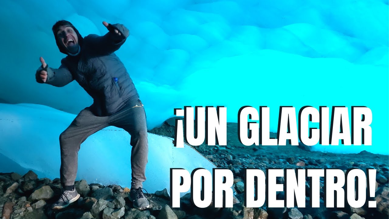 ¡PRIMERA VEZ ADENTRO DE UN GLACIAR! l ¿Como es SUBIR al REFUGIO HIELO AZUL? (El Bolson)