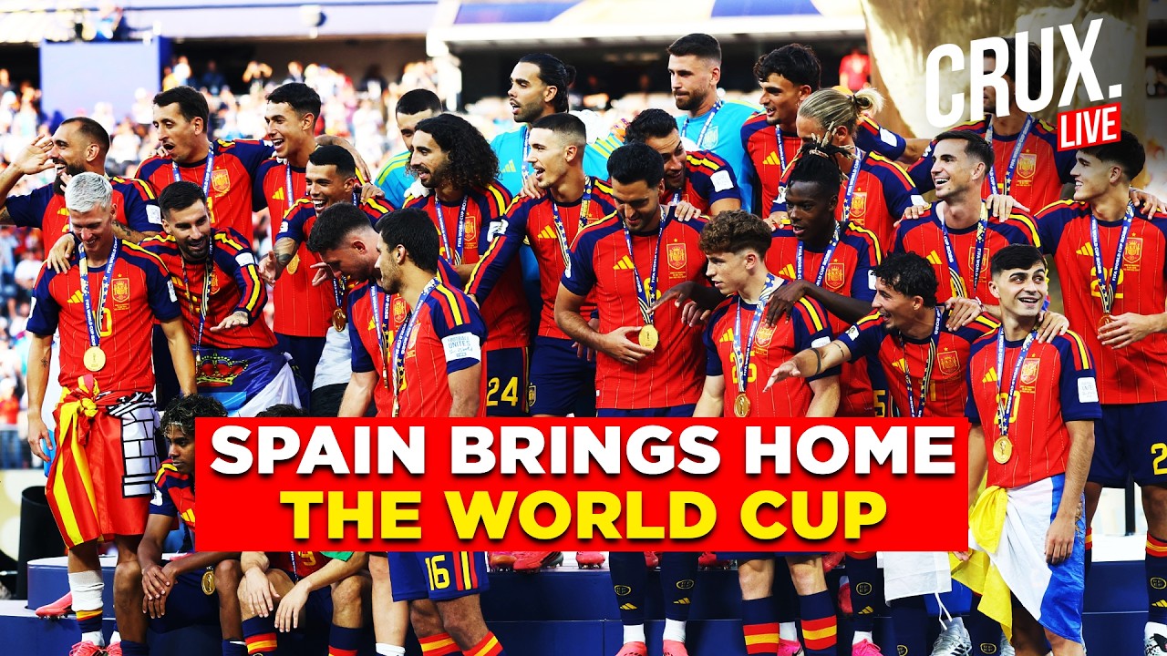 Spain Victory Parade LIVE | FIFA World Cup Winners Return Home To A Hero's Welcome | Yamal | Rodri