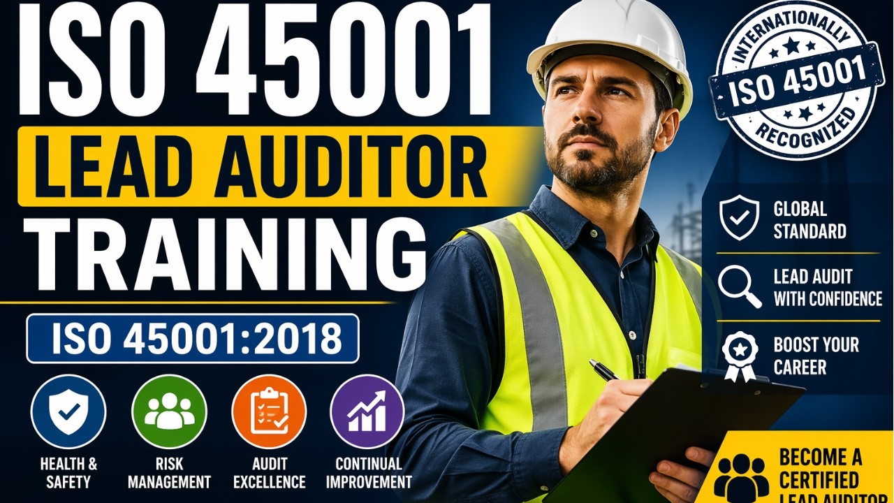 ISO 45001 lead auditor training/ ISO 45001-2018/ #osh #iso45001 #iso #leadauditor #india #uae #usa