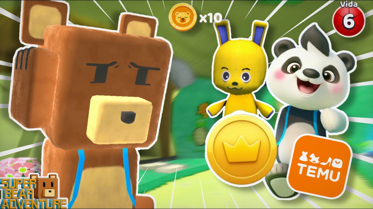 ¡¡LA COPIA MAS EXTRAÑA DE SUPER BEAR ADVENTURE!! //Super Bear Adventure Copia #3