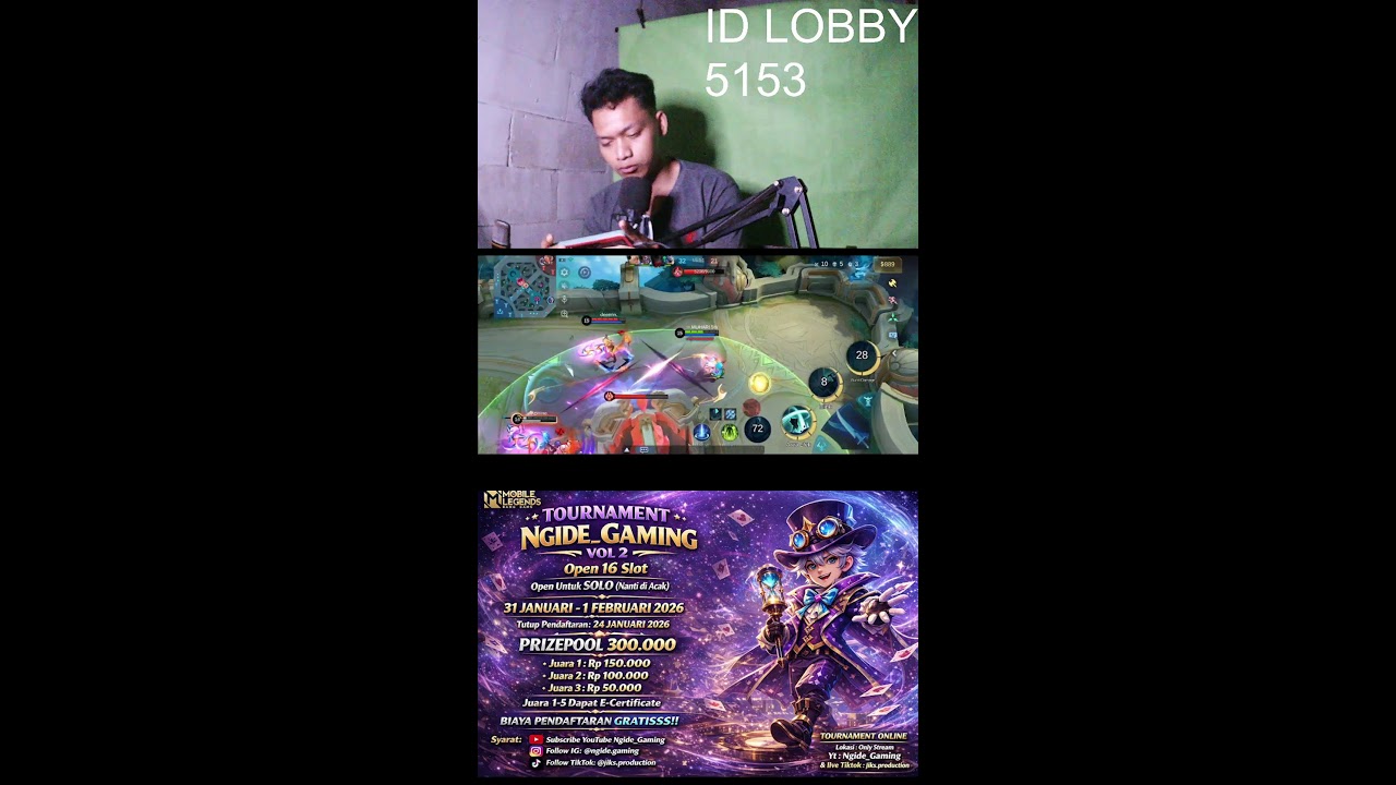 5 VS 5 BUKTIKAN SKILL KALIAN || MOBILE LEGEND BANG BANG