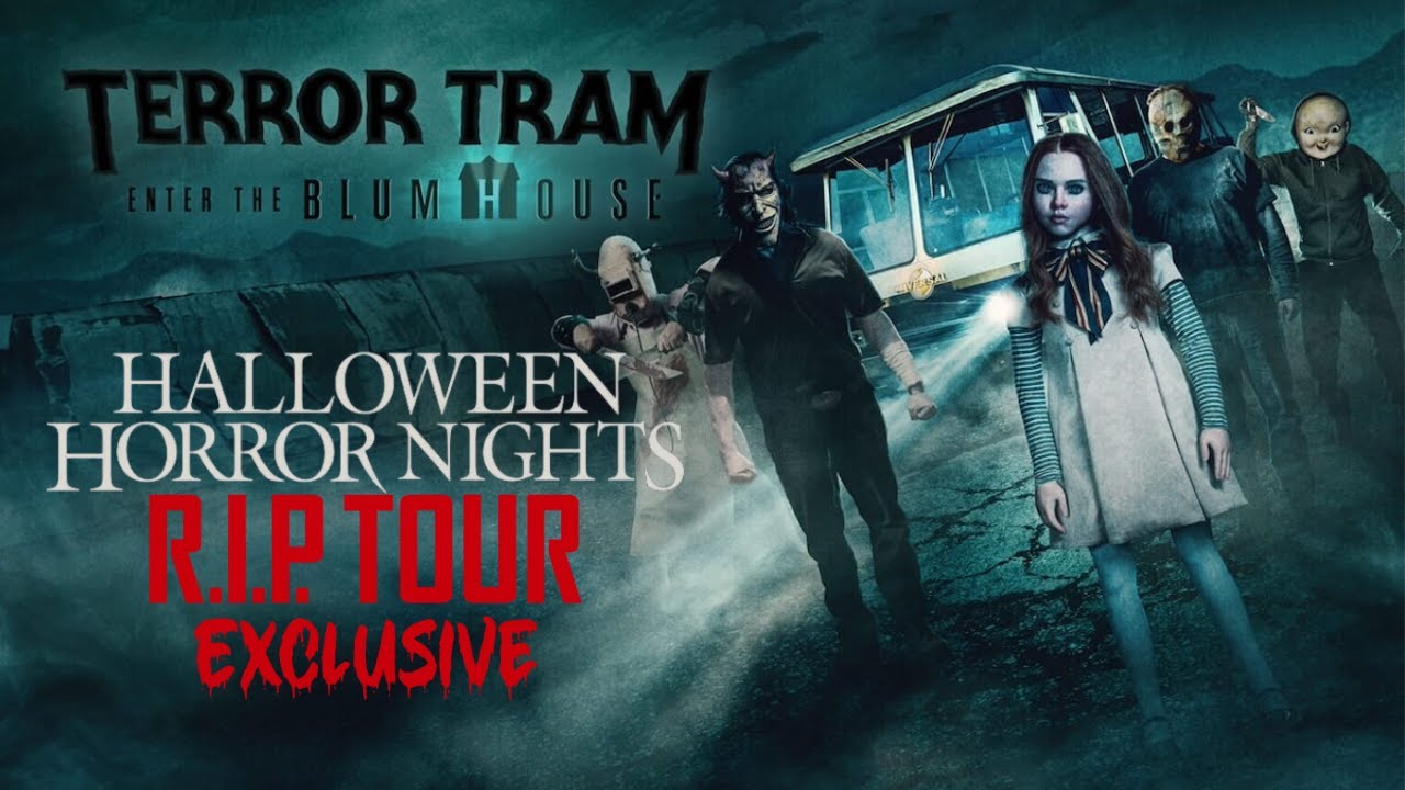 Terror Tram: Enter the Blumhouse | HHN 2024 Hollywood RIP Tour Exclusive!