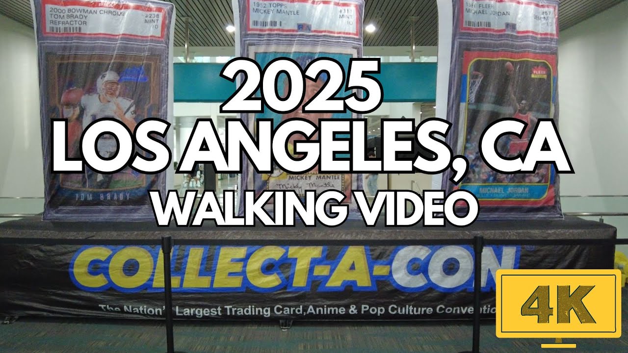 4K WALKTHROUGH 2025 COLLECTACON LOS ANGELES SATURDAY