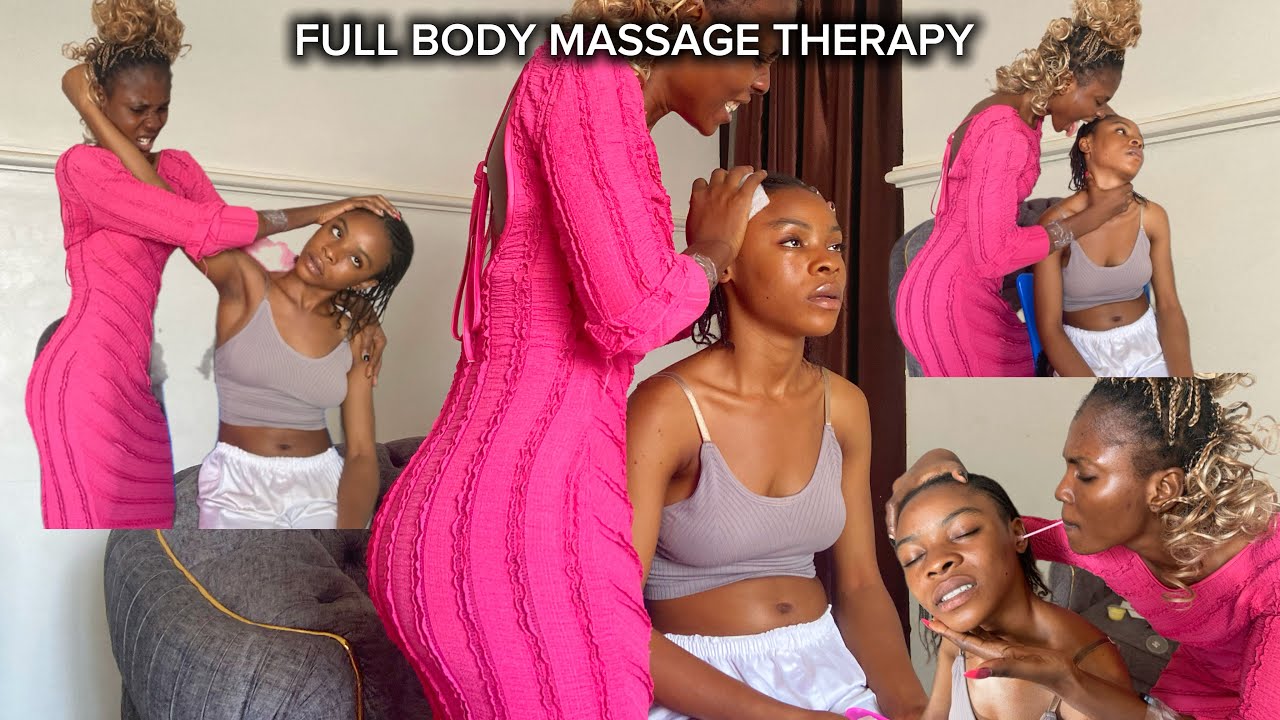 ASMR Deep Sleep Therapy 💆🏽‍♀️ Chest, Tingling Neck & Shoulder Massage Intense Head Scratching 