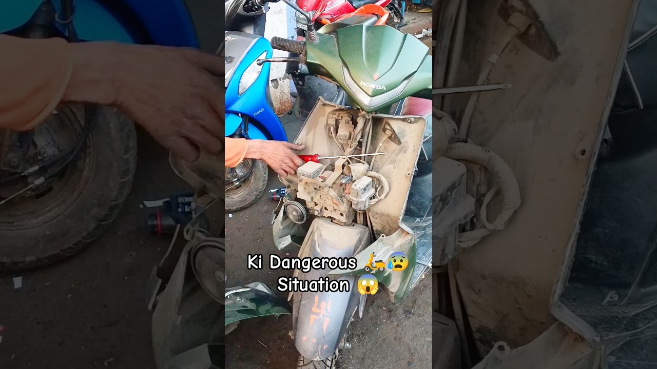 Scooty Accident|2 Wheeler Repairs at Reasonable Price|Cheapest 2 Wheeler Parts in Kolkata 