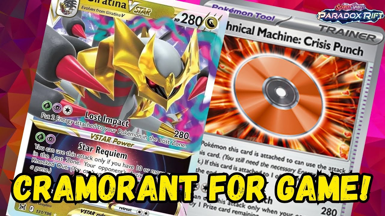 Crisis Punch TM With Lost Zone Giratina Beating The Meta Pokemon TCG Live
