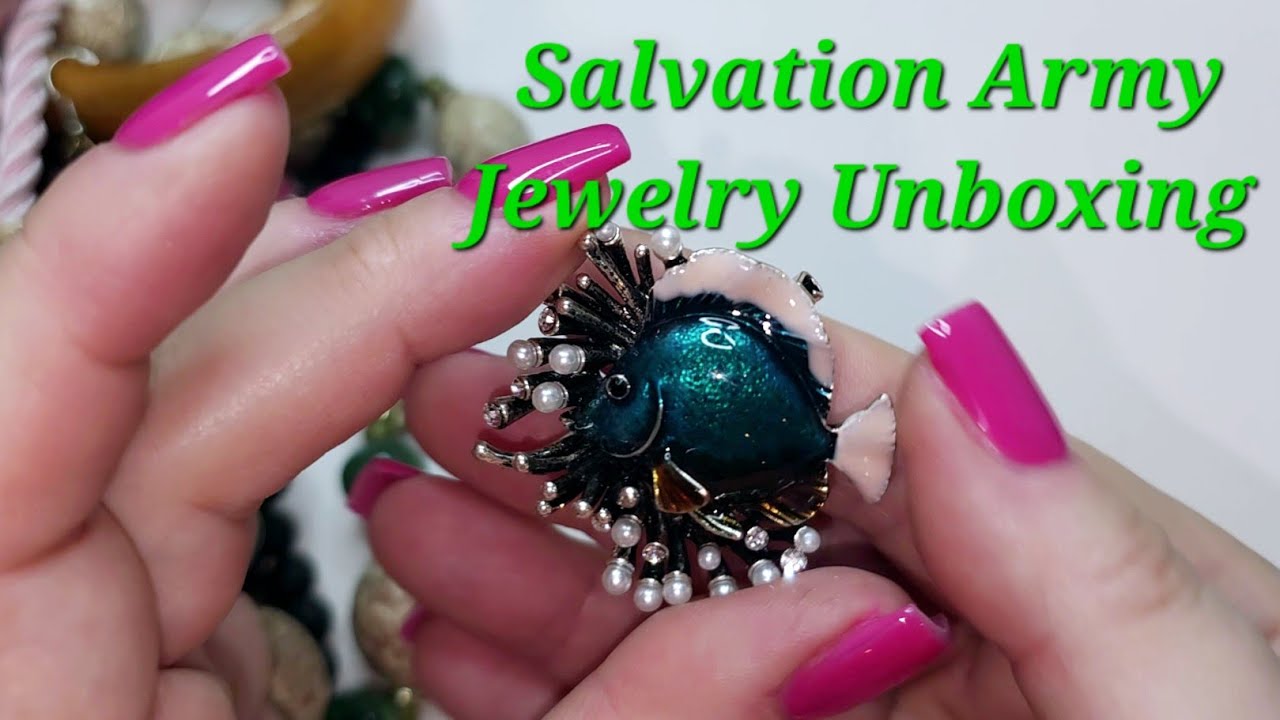 Salvation Army Jewelry Unboxing #unboxing #jewelrysale
