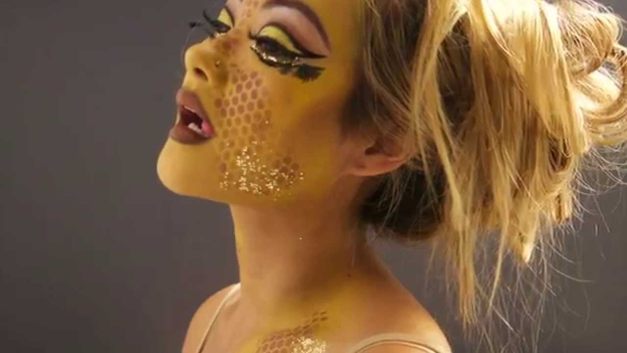 Bumble Bee Frenzy Fantasy Makeup Tutorial Halloween