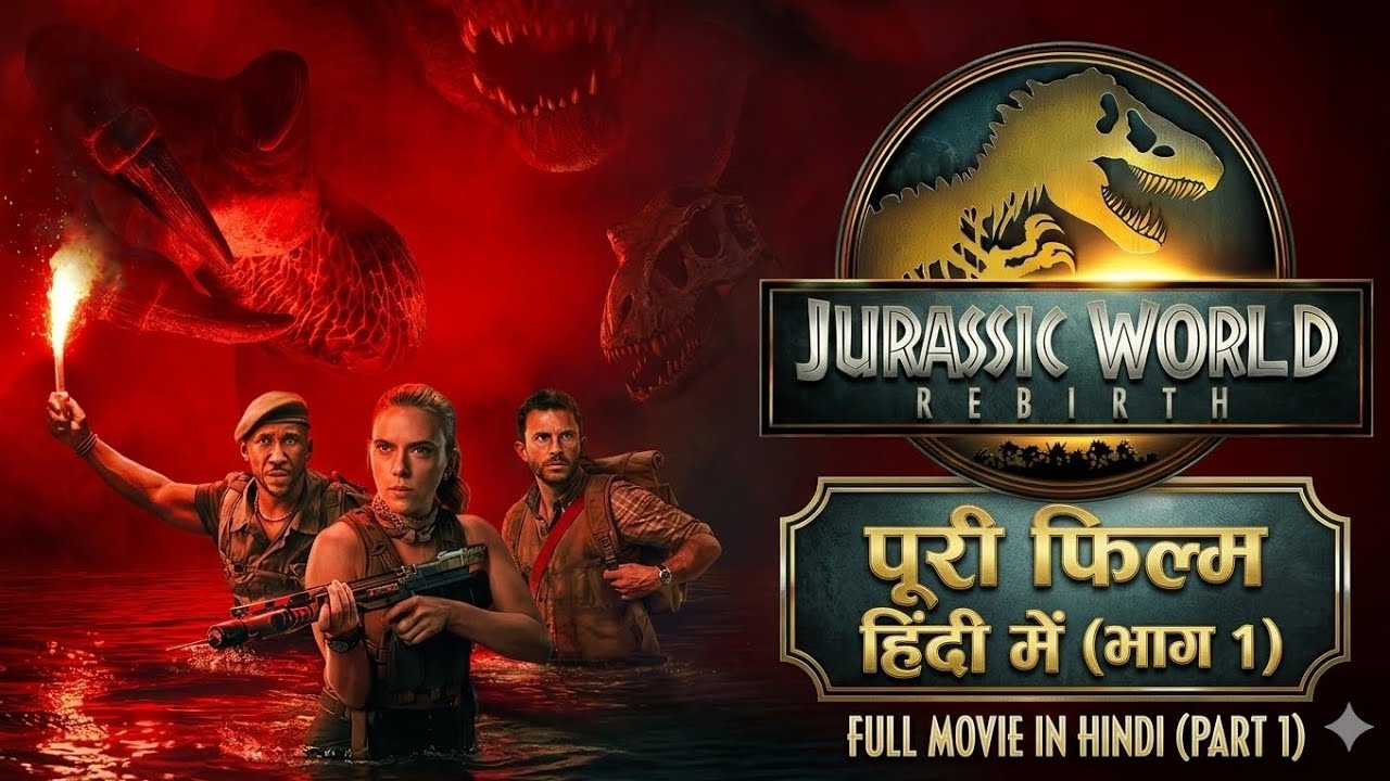 Jurassic World Rebirth (2025) Full Movie Hindi Part1#newmovie2025  #jurassicworldrebirth 