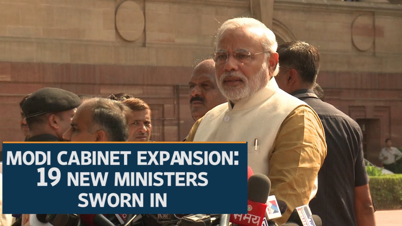 Modi cabinet expansion: 19 new ministers sworn in