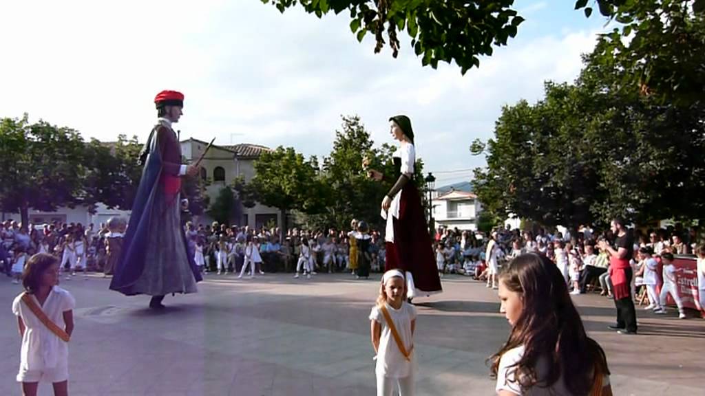 Les Planes d'Hostoles  Ball dels Gegants 24-07-2011