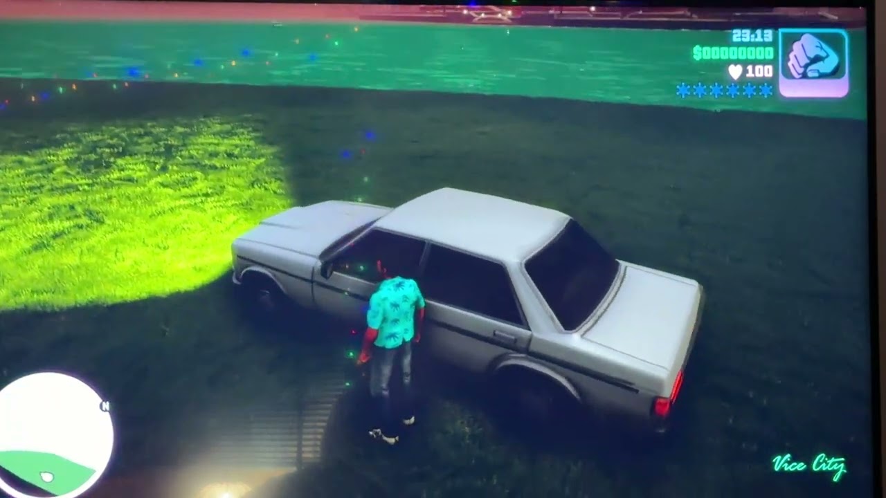 The first mission of GTA Vice City 