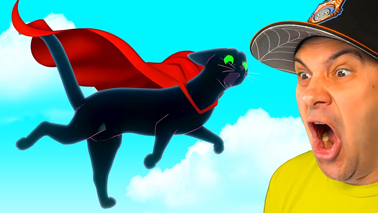 Little Kitty in the Big City CAN FLY?!