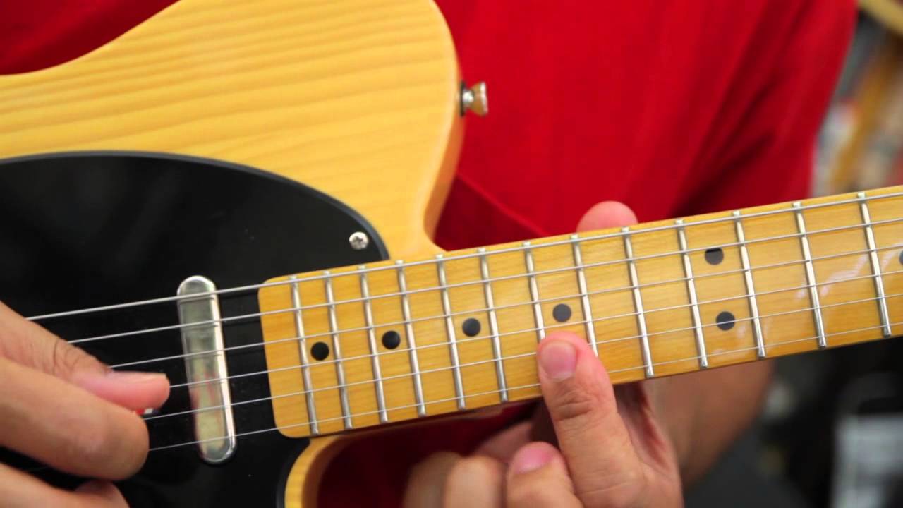 Soukous Guitar - Three Lines I-IV-V-IV in D