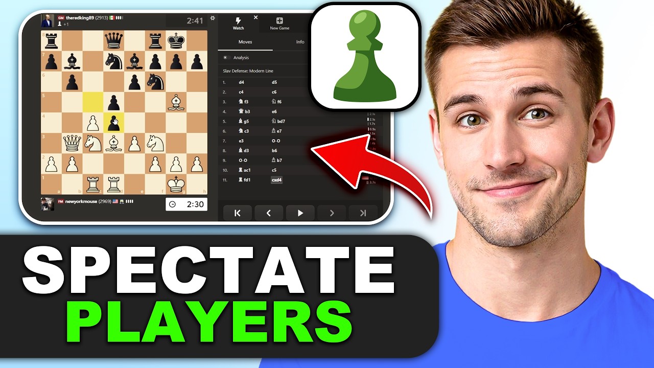 How To Spectate Players on Chess.com (Watch Live Games) in 2026