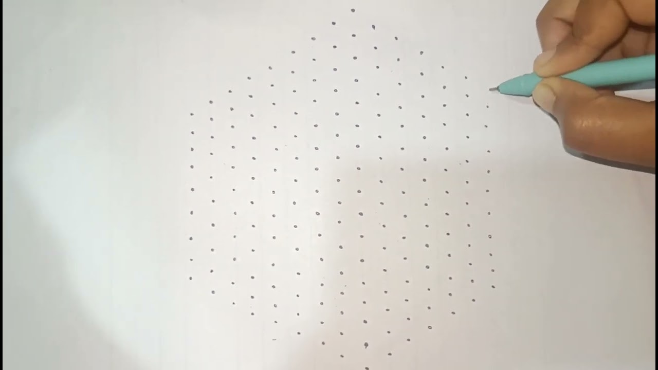|17-9dots|muggulu🌺 |easy✨| quick🌟 |simple⚡| 