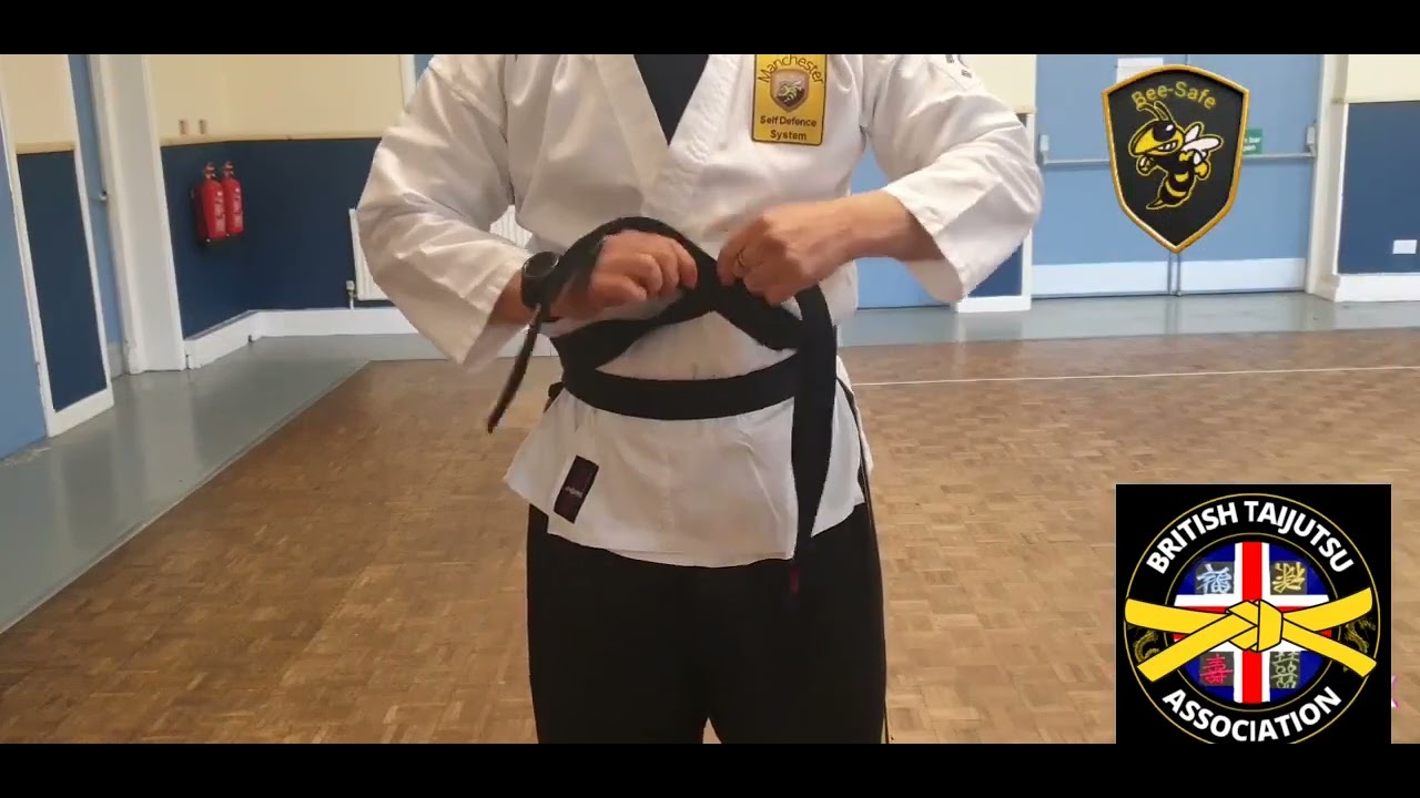 how to tie your belt