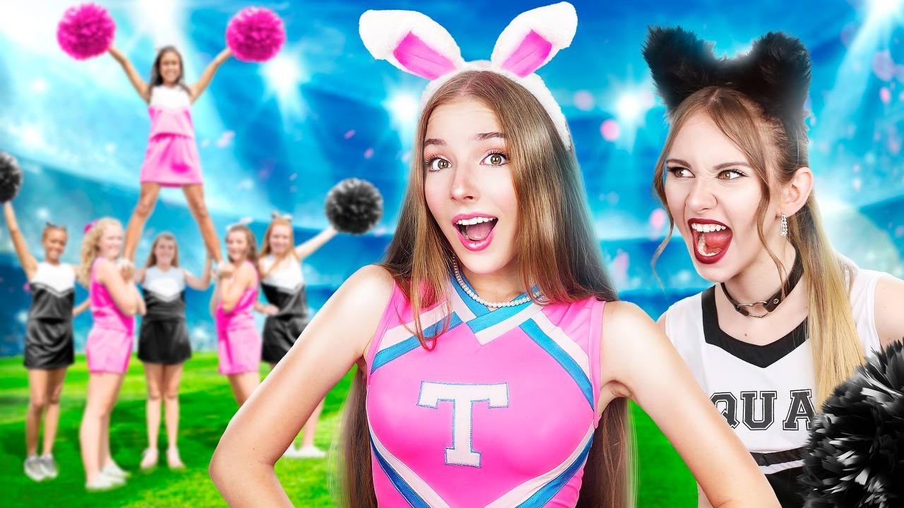 J'ai réussi à aller au camp des pom-pom girls ! Fille Douce vs Méchante | Comment Devenir Capitaine