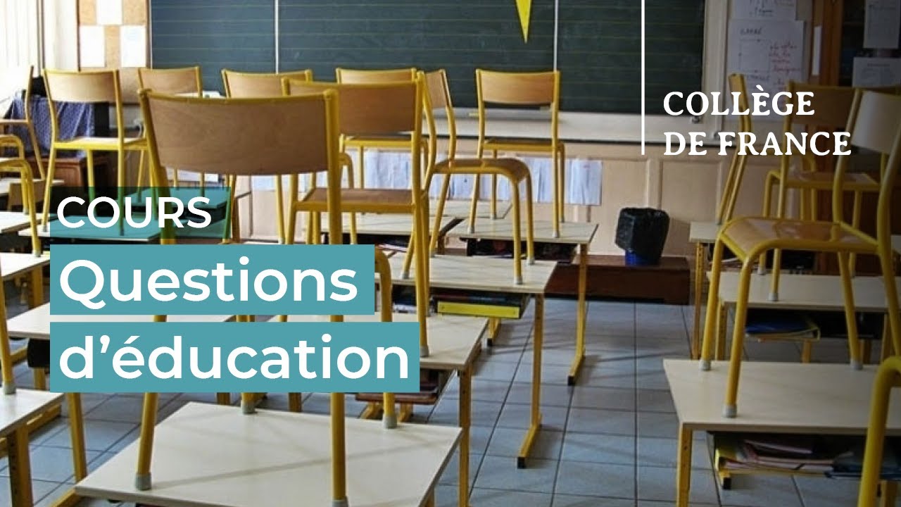 Questions d’éducation (1) - Pierre-Michel Menger (2023-2024)