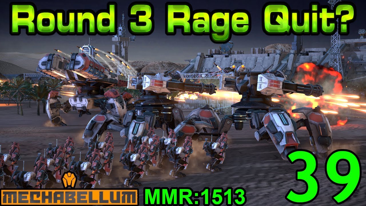 Round 3 Rage Quit? (1513 MMR) | Mechabellum | Season 4 Part 39