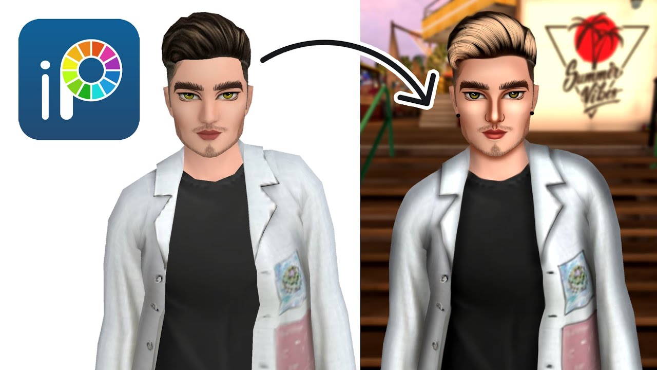 TUTORIAL MENGGAMBAR SIMPEL AVATAR COWOK AVAKIN LIFE MENGGUNAKAN IBIS PAIN