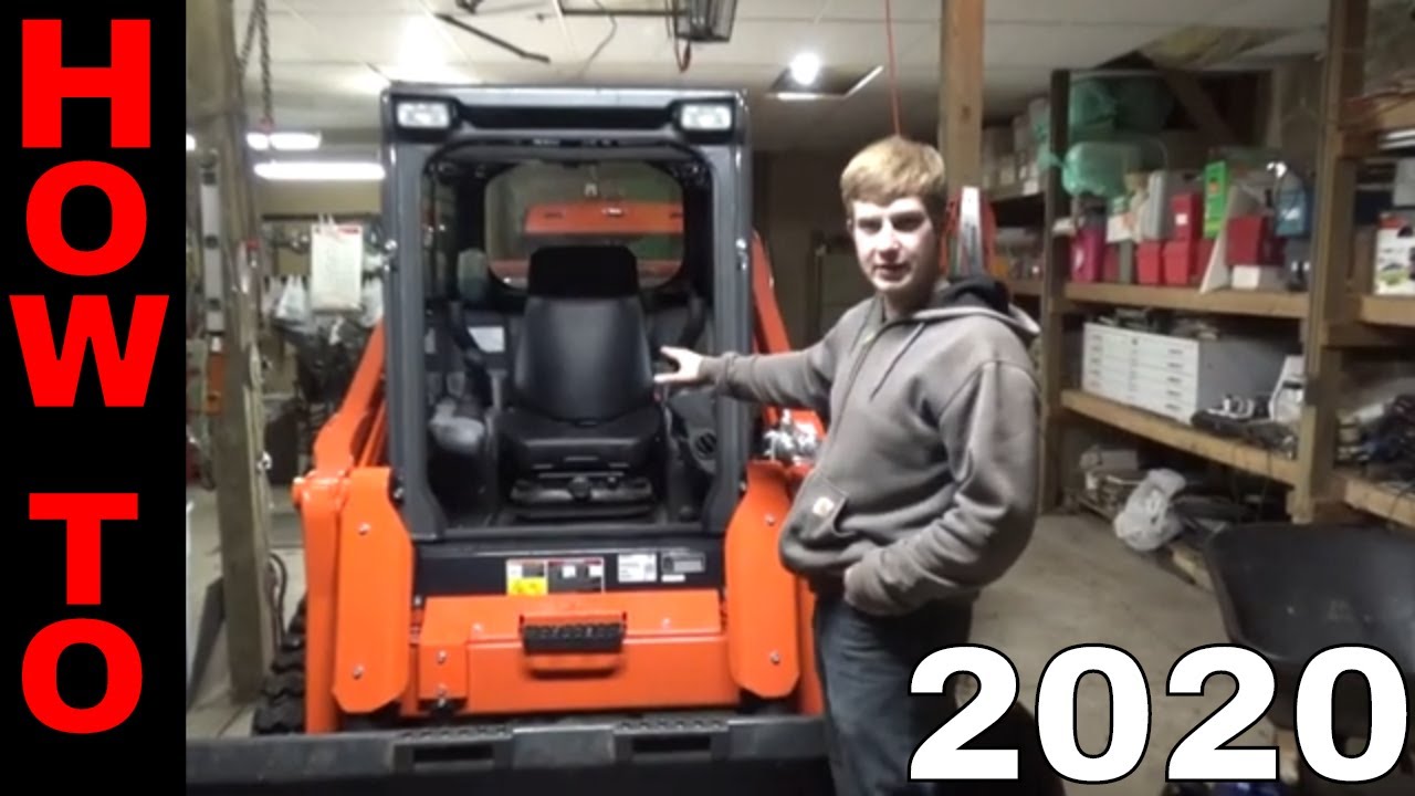 Kubota SVL75-2 Oil Change (How to)