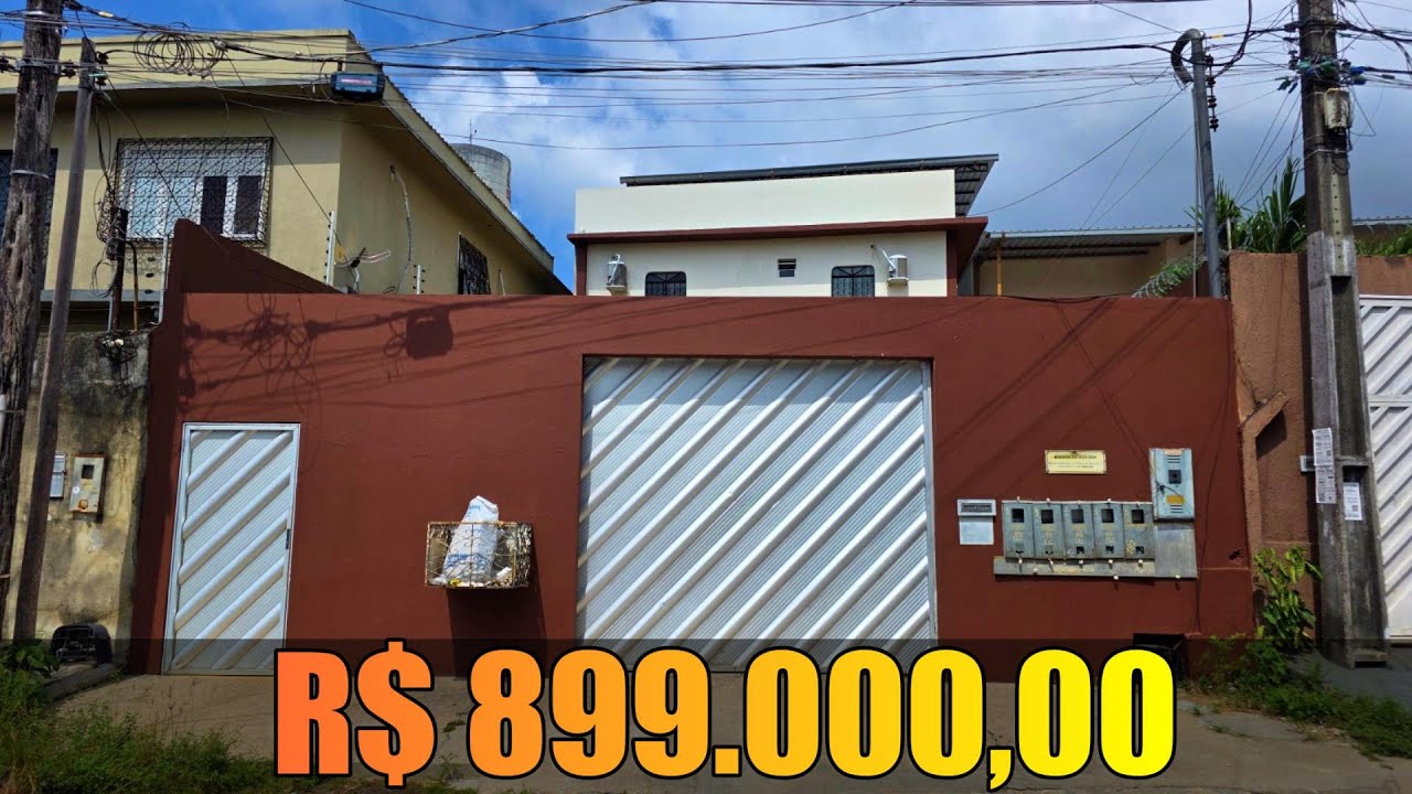Prédio residencial com 4 apartamento pra locação, todos alugados, proximo da arena da Amazônia