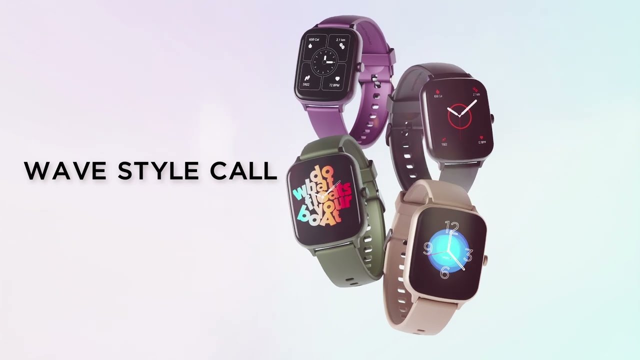 boAt | Wave Style Call Smartwatch | IP68 Dust and Water Resistance
