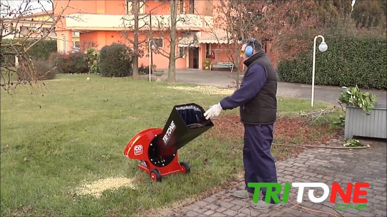 Ceccato Olindo Takkenversnipperaar - TRITONE ONE ELECTRO 230 400V - AgriXpert