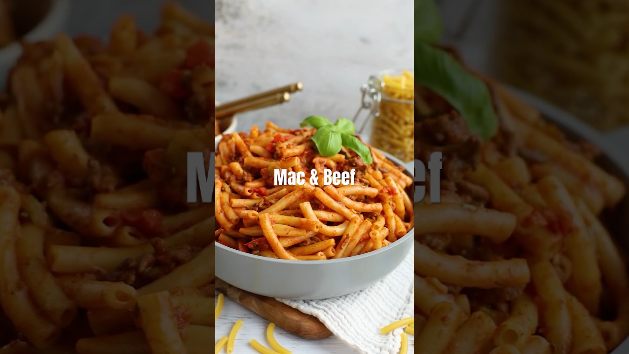Mac and Beef 🍝 