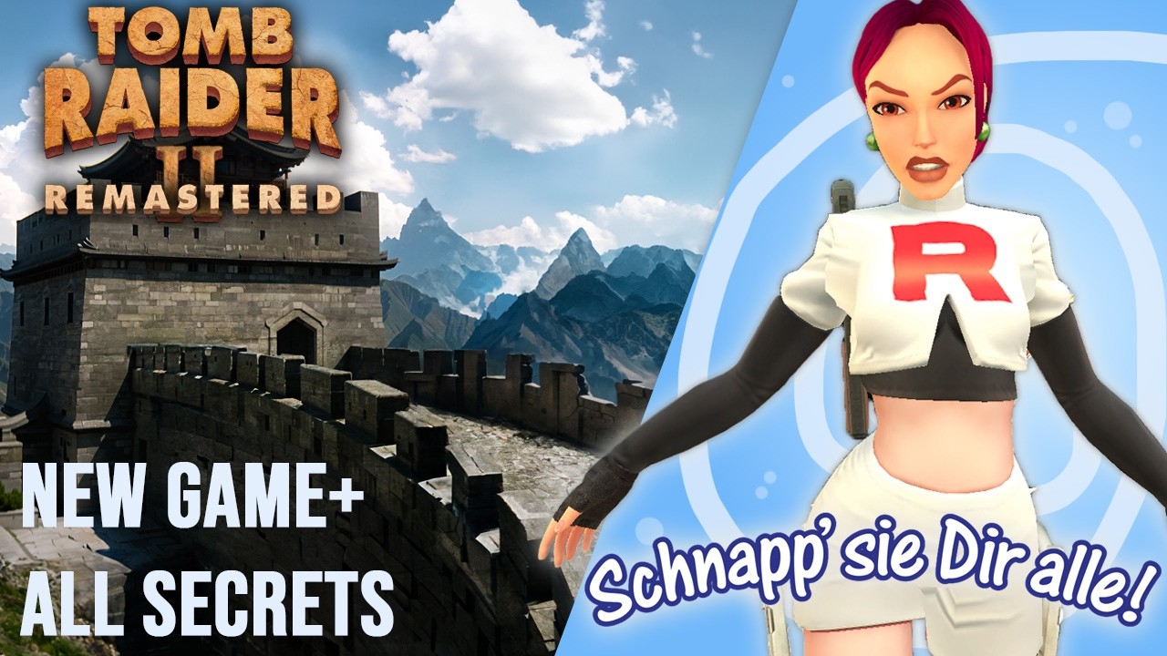 Schnapp sie dir alle! Tomb Raider 2 Remastered New Game+ mit allen Secrets